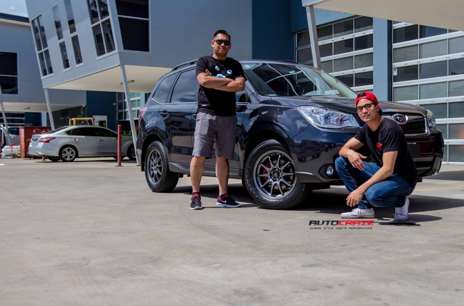SUBARU FORESTER ROTATE GUN METALLIC MATTE
